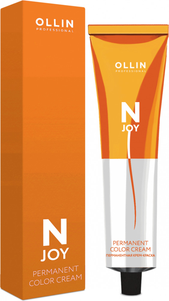 Крем-краска для волос перманентная, оттенок 9/25 Блондин фиолетово-махагоновый | N-Joy | Ollin Professional