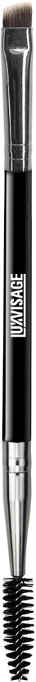 Кисть косметическая для бровей двусторонняя №8 | LuxVisage