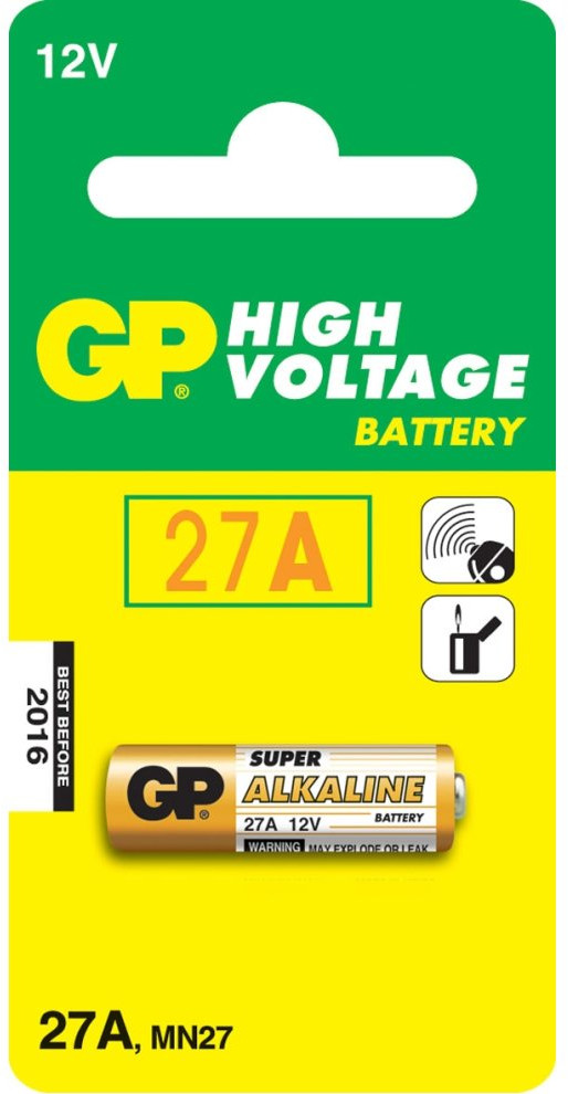 Батарейка алкалиновая A27 | GP