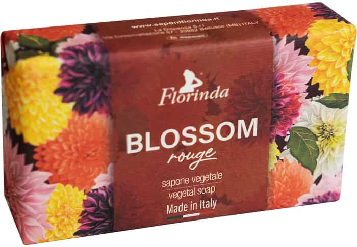 Мыло натуральное ручной работы «Алые цветы» | Таинственный лес | Florinda