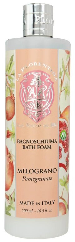 Пена для ванн увлажняющая «Гранат» | La Florentina