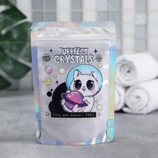 Соль для ванны-шиммер «Purrfect»