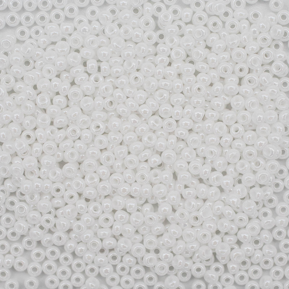 Бисер непрозрачный с покрытием | Preciosa