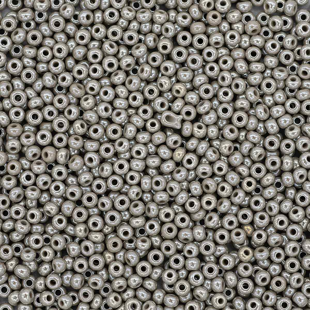 Бисер непрозрачный с покрытием | Preciosa