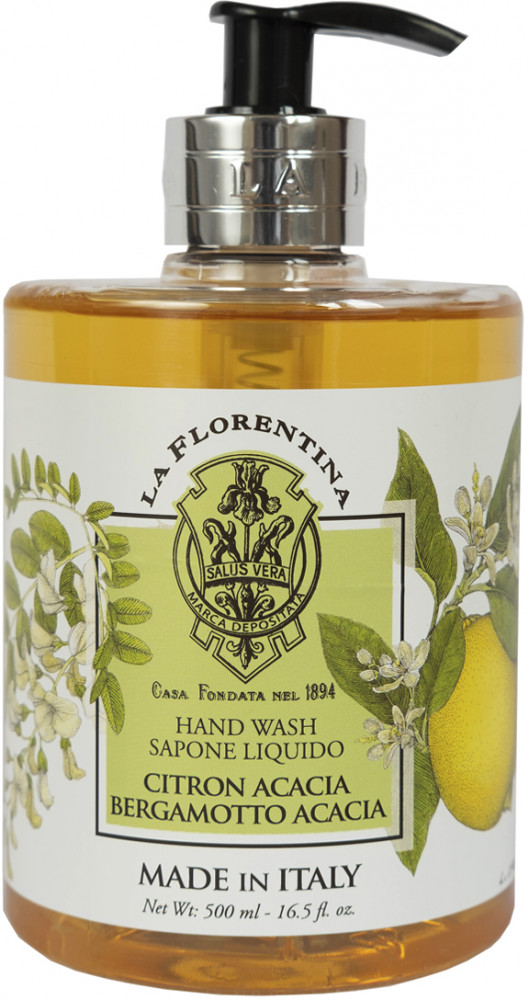 Мыло жидкое «Акация и цитрон» | La Florentina