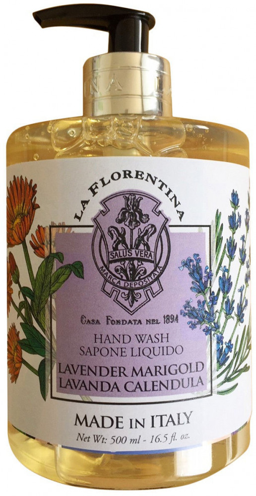 Мыло жидкое «Лаванда и календула» | La Florentina