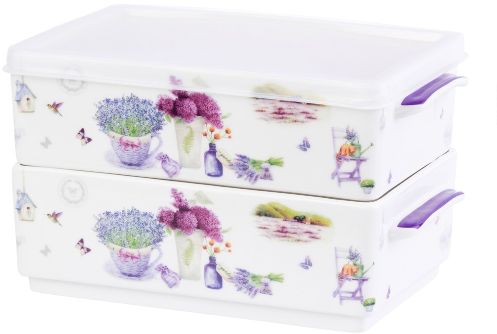 Набор емкостей для холодца «Лаванда» | Лаванда | Elan Gallery