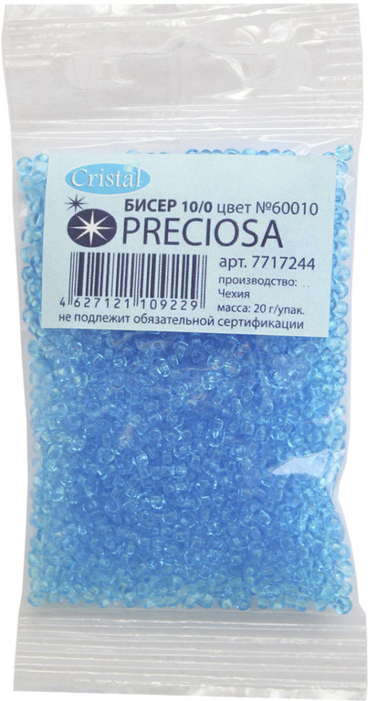 Бисер прозрачный | Preciosa