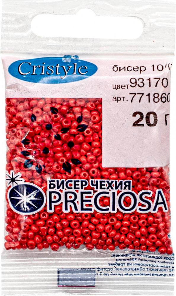 Бисер непрозрачный | Preciosa