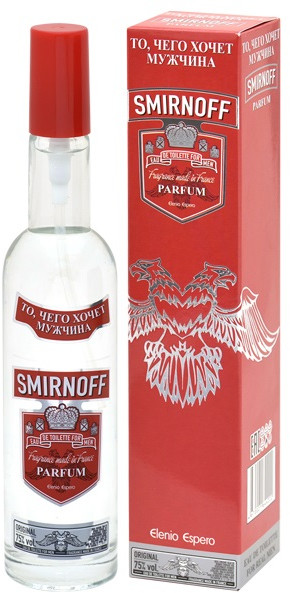 Туалетная вода «Smirnoff» | То, чего хочет мужчина | Elenio Espero
