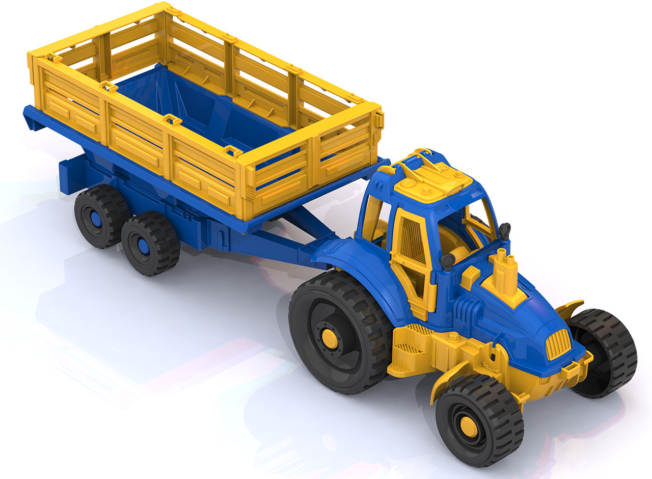 Трактор с прицепом | Нордпласт