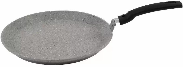 Сковорода блинная со съемной ручкой «Светлый мрамор» | Мрамор | Kukmara