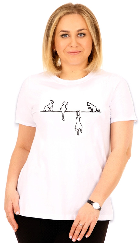 Футболка женская | Рафинад | Апрель