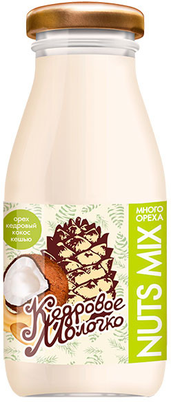 Молочко кедровое с кокосом и кешью | Сава