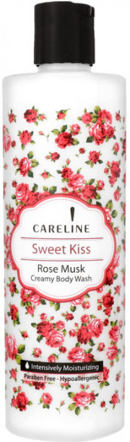 Крем-гель для душа с ароматом розы «Сладкий поцелуй» | Careline