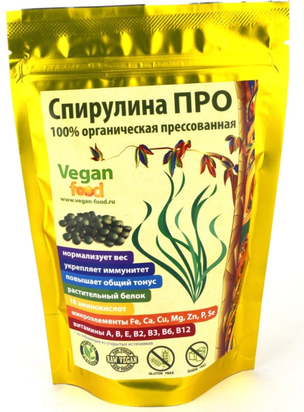 Спирулина в таблетках | Vegan food