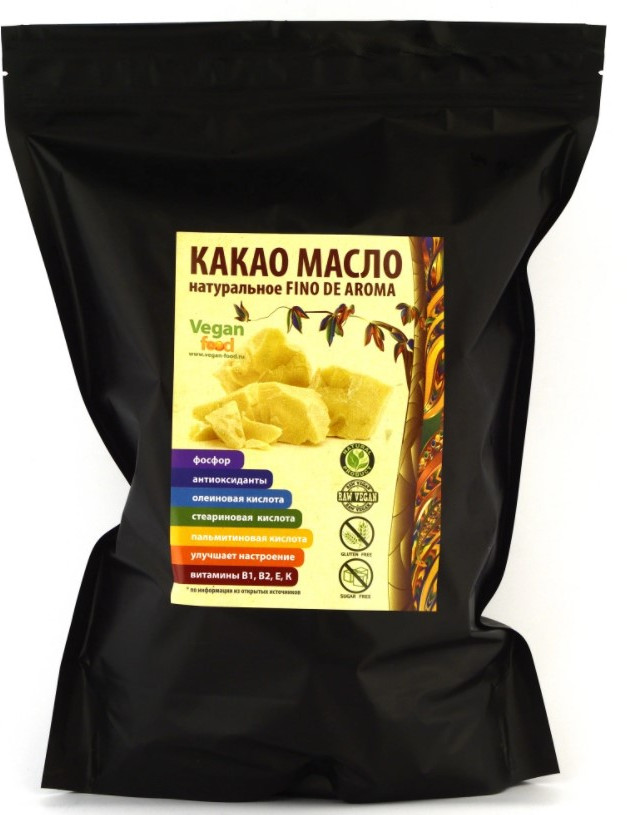 Какао-масло нерафинированное | Vegan food