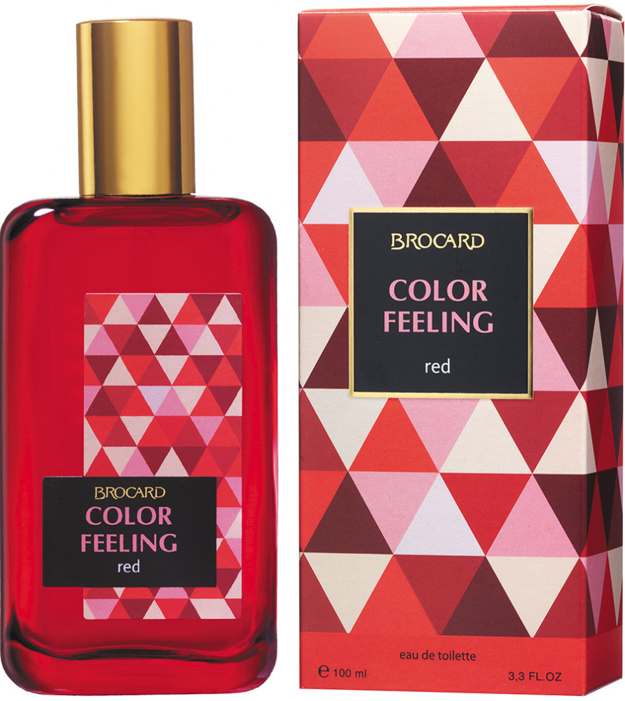 Туалетная вода «Чувство Цвета. Красный» | Чувство Цвета | Brocard Group