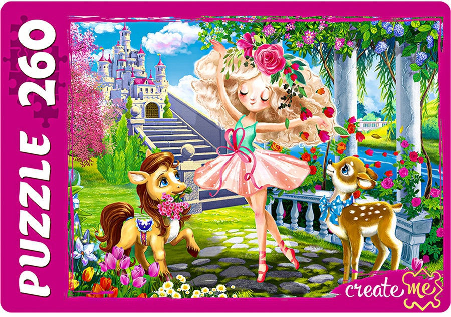 Пазл «Балерина» | Create me | Рыжий кот