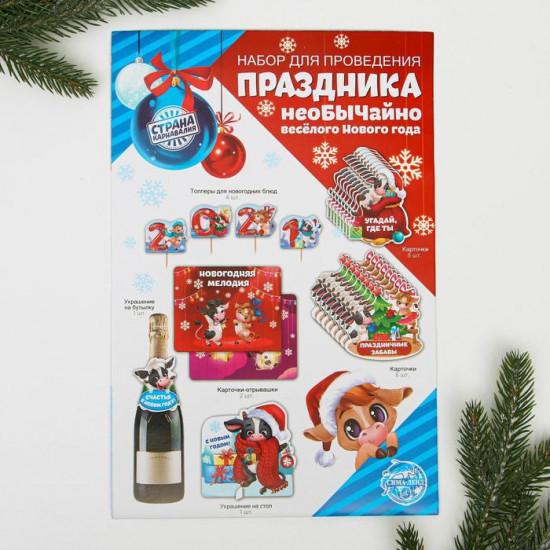 Набор для проведения праздника «Веселого нового года»