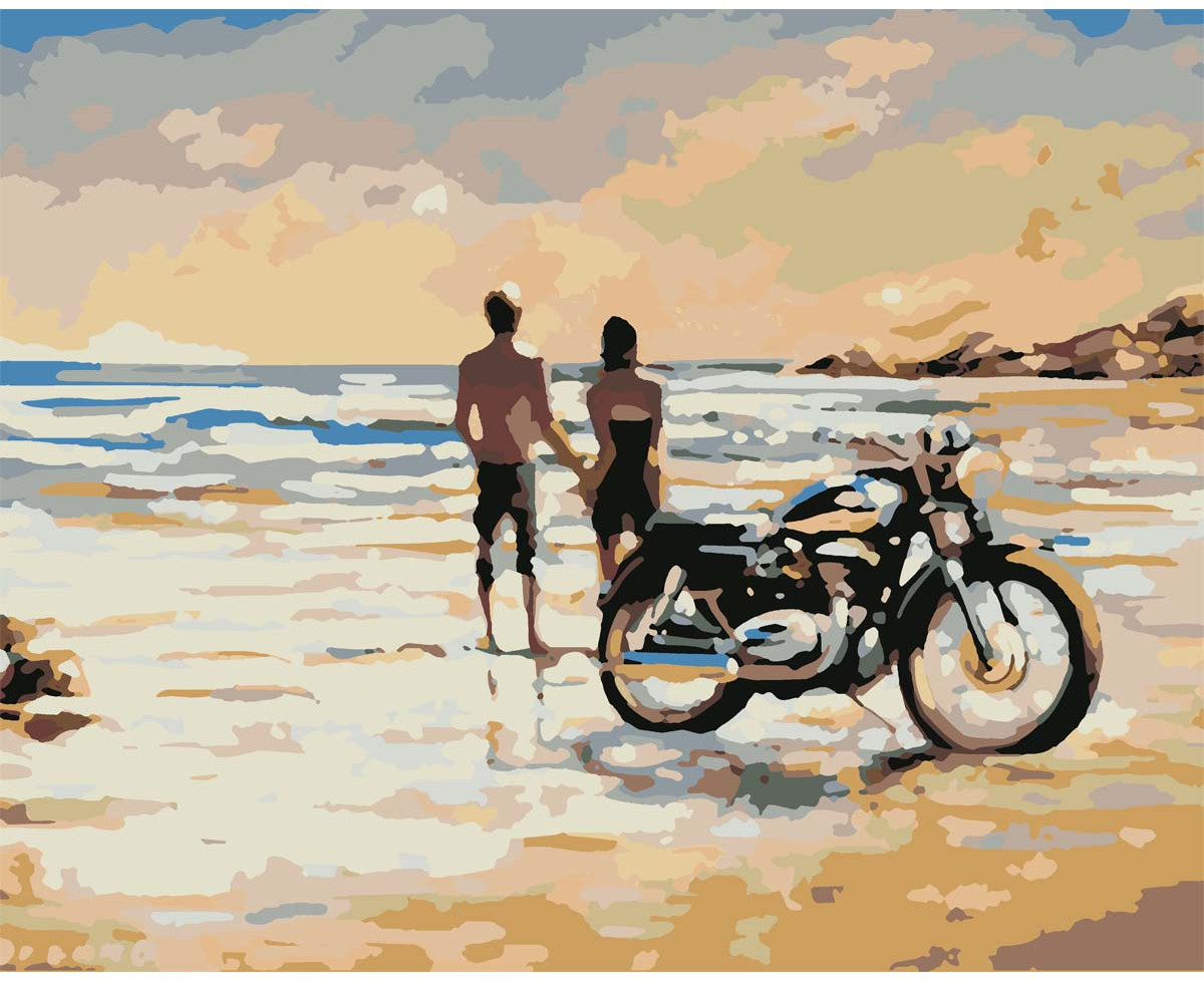 Картина по номерам «Наедине» | Hobruk