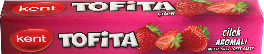 Конфеты жевательные со вкусом клубники | Tofita