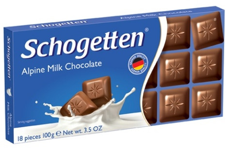 Шоколад «Alpine Milk» | Schogetten