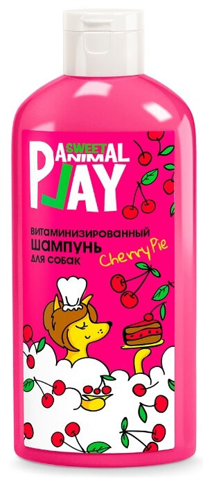 Шампунь витаминизированный для собак и кошек «Вишневый пай» | Animal Play