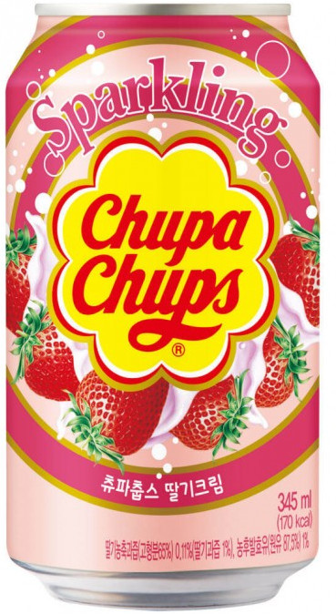 Напиток со вкусом клубничного крема | Chupa Chups