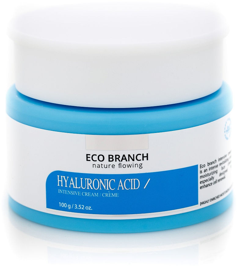 Крем для лица увлажняющий с гиалуроновой кислотой | Eco Branch