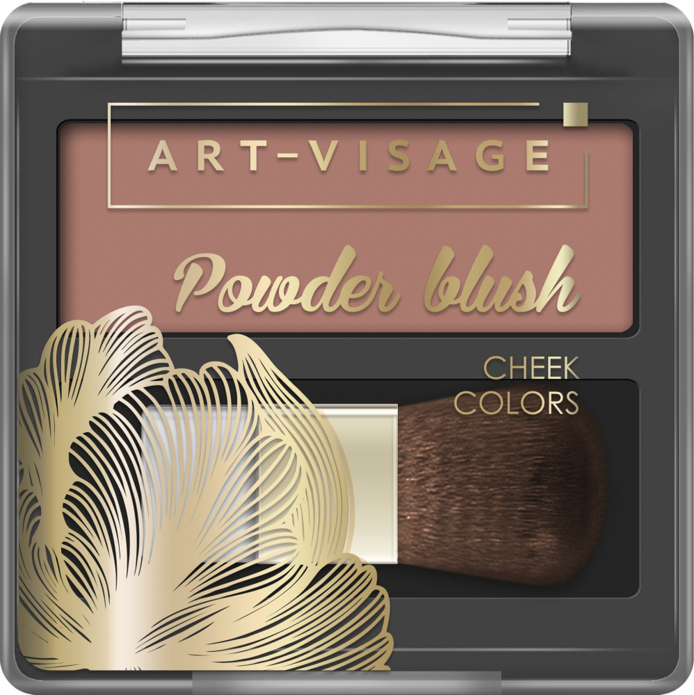 Румяна для лица, оттенок 303 Cacao | Powder Blush | Art-Visage