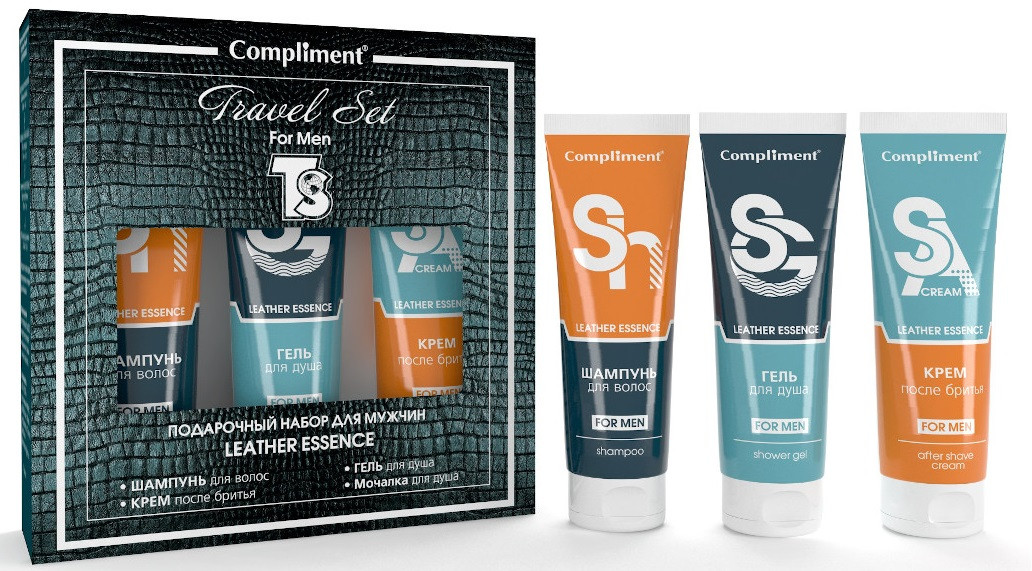 Набор подарочный «Leather Essence» | Compliment