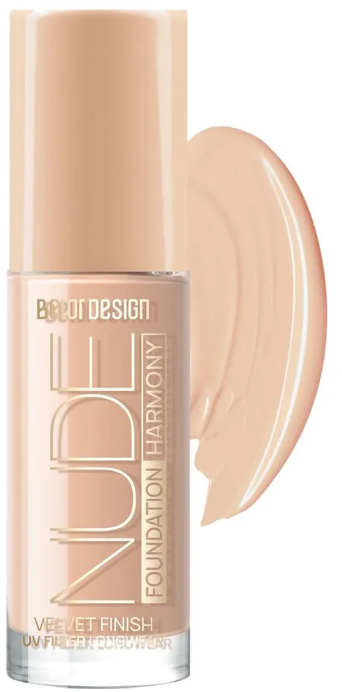 Тональный крем для лица, оттенок 203 | Nude Harmony | BelorDesign
