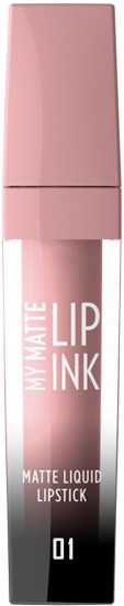 Помада для губ жидкая матовая «My matte lip ink», тон 01