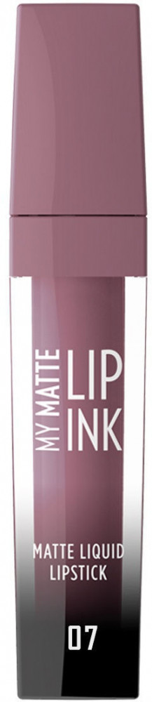 Помада для губ жидкая матовая «My matte lip ink», тон 07 | Golden Rose