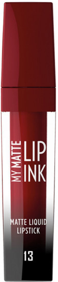 Помада для губ жидкая матовая «My matte lip ink», тон 13
