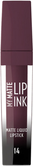 Помада для губ жидкая матовая «My matte lip ink», тон 14
