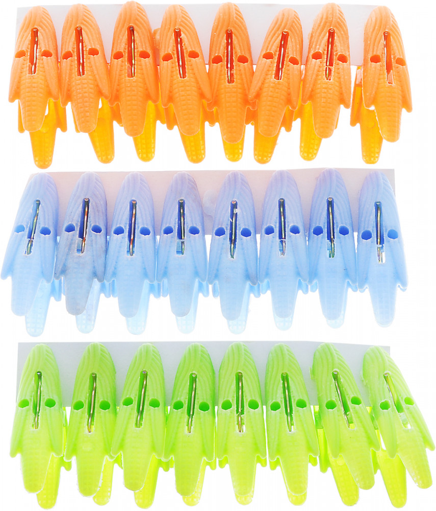 Прищепки для белья «Кукуруза» | Home Queen