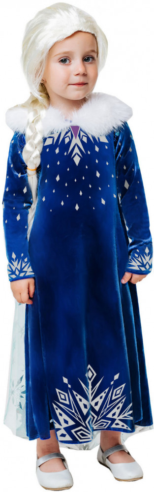 Костюм карнавальный для девочек «Эльза» | Пуговка