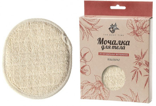 Мочалка овальная «Пилинг»