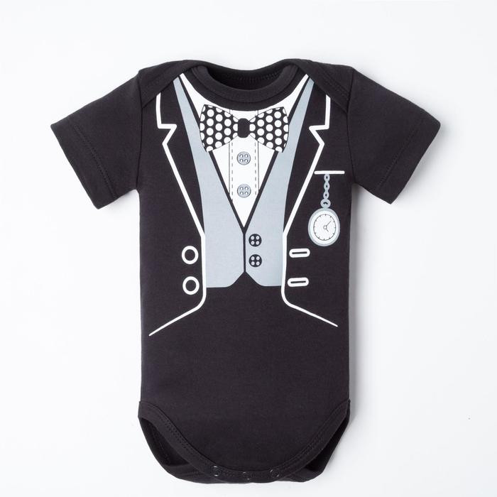 Боди для мальчиков | Джентльмен | Крошка Я
