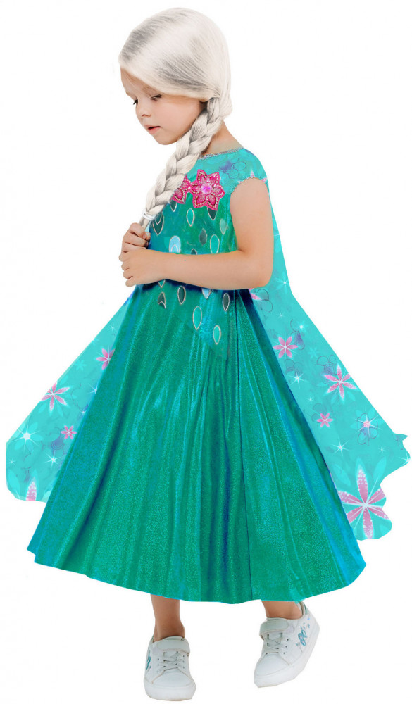 Костюм карнавальный для девочек «Эльза» | Пуговка