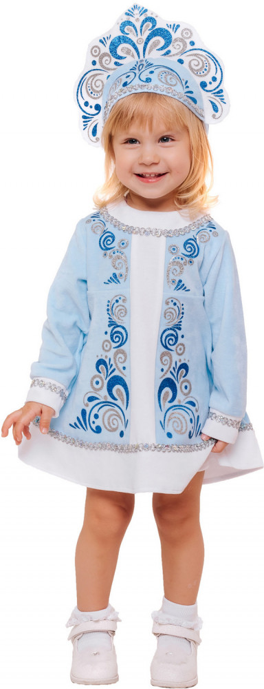 Костюм карнавальный «Снегурочка» | Пуговка