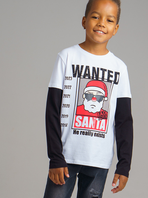 Лонгслив для мальчиков | Джентельмен | PlayToday