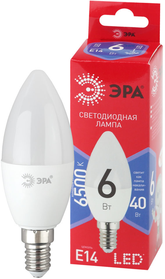 Лампа светодиодная Эра | ECO B35 | Эра