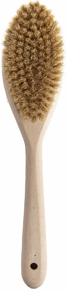 Щётка для сухого массажа из натуральной щетины кабана | Botanica Beauty