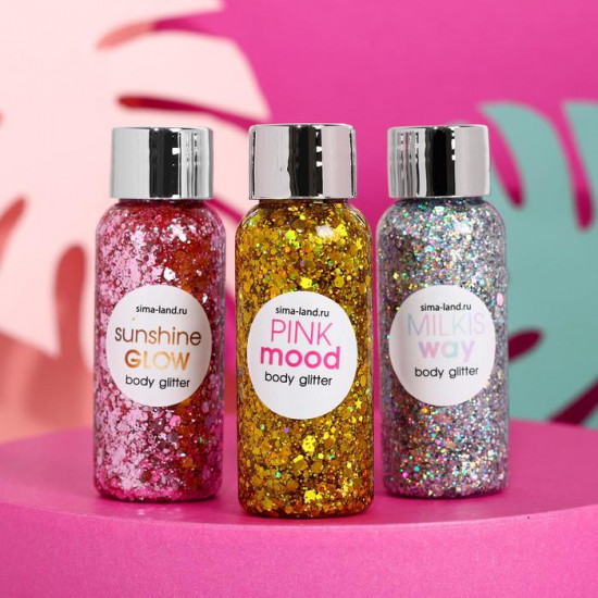 Набор глиттеров для лица и тела «Dream Glowr»