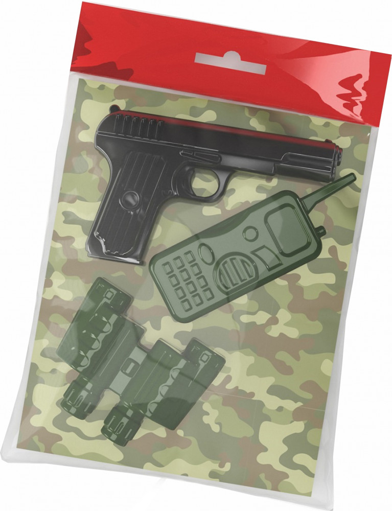 Набор игровой «Пистолет, рация, бинокль» | Десятое королевство