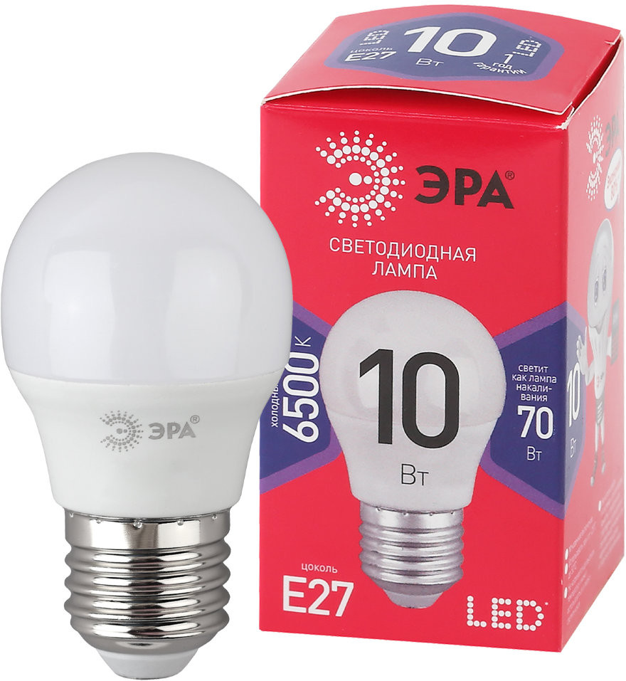 Лампа светодиодная Эра | ECO P45 | Эра