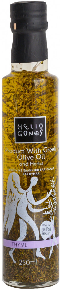 Масло оливковое с тимьяном | Heliogonos